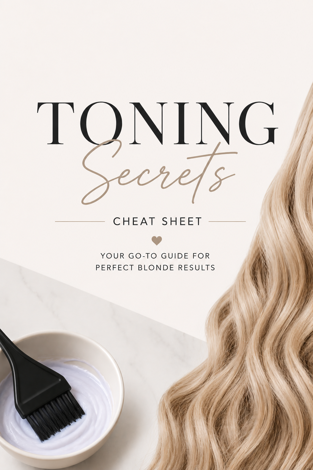 Blonde Formula Cheat Sheet